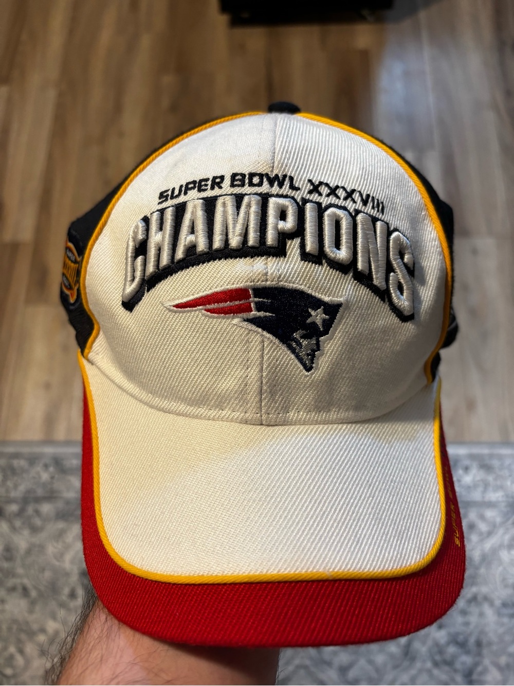 ReebokNew England Patriots Super Bowl Champions Adjustable Hat